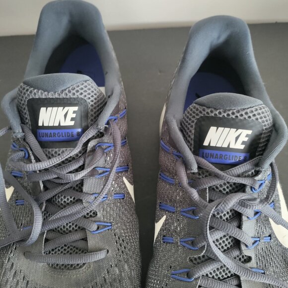 Nike LunarGlide 8 Men’s Size 14 Running Shoes Model 843725-013 Gray GUC - Picture 6 of 11